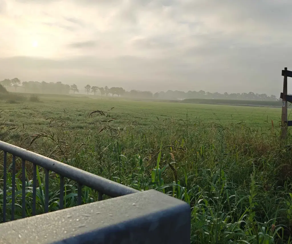 Landelijk wandelpad bij Deurne