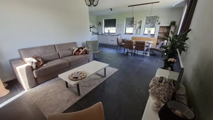 Zithoek in de moderne woonkamer